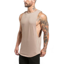 Load image into Gallery viewer, Brand Gyms Stringer Clothing Bodybuilding Tank Top