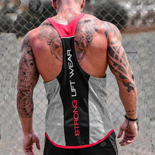 Load image into Gallery viewer, Tank topt Fitness Bodybuilding sleeveless shirt Male Cotton