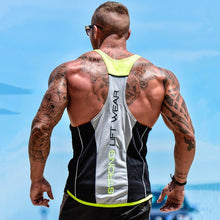 Load image into Gallery viewer, Tank topt Fitness Bodybuilding sleeveless shirt Male Cotton
