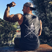 Load image into Gallery viewer, Mens Bodybuilding Tank Top Gyms Fitness