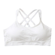Load image into Gallery viewer, Sports Bra Criss Cross Crop