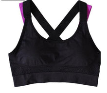 Load image into Gallery viewer, Sports Bra Full Cup Breathable Top Shockproof Cross