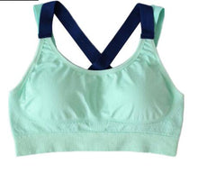 Load image into Gallery viewer, Sports Bra Full Cup Breathable Top Shockproof Cross