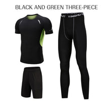 Load image into Gallery viewer, Men Sports Gym Sport Suit Men's Running