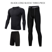 Load image into Gallery viewer, Men Sports Gym Sport Suit Men's Running