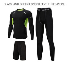 Load image into Gallery viewer, Men Sports Gym Sport Suit Men's Running