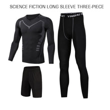 Load image into Gallery viewer, Men Sports Gym Sport Suit Men's Running