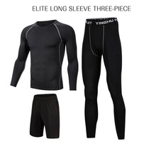 Load image into Gallery viewer, Men Sports Gym Sport Suit Men's Running