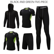 Load image into Gallery viewer, Men Sports Gym Sport Suit Men's Running