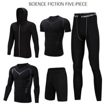 Load image into Gallery viewer, Men Sports Gym Sport Suit Men's Running