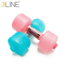 Load image into Gallery viewer, dline 1pcs 1kg New Injection Water Dumbbells for Fitness