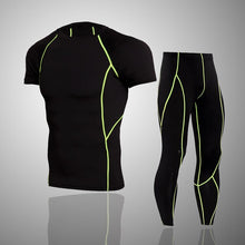 Load image into Gallery viewer, Quick Dry Men's Running Sets 2 pieces/sets