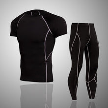 Load image into Gallery viewer, Quick Dry Men's Running Sets 2 pieces/sets