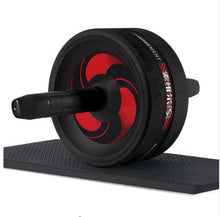 Load image into Gallery viewer, New 2 in 1 Ab Roller&amp;Jump Rope No Noise Abdominal Wheel Ab Roller with Mat For Arm Waist Leg Exercise