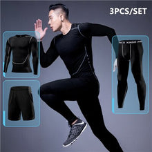 Load image into Gallery viewer, Gym Sport Suit Men's Running Sets