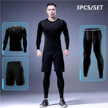 Load image into Gallery viewer, Gym Sport Suit Men's Running Sets