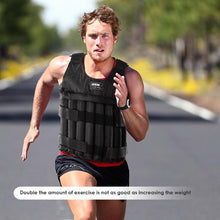 Load image into Gallery viewer, 20kg 50kg Loading Weight Vest for Boxing Workout Fitness Equipment Waistcoat Jacket Sand Clothing Weighted Vest Training
