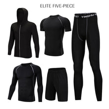 Load image into Gallery viewer, REXCHI Men's Tracksuit Compression Sports