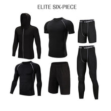 Load image into Gallery viewer, REXCHI Men's Tracksuit Compression Sports