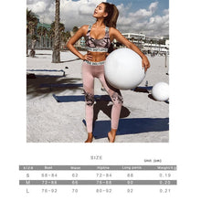 Load image into Gallery viewer, Camouflage Mesh Fitness Sport Suits Women's Yoga