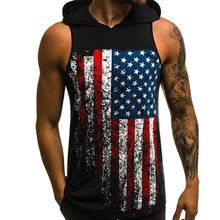 Load image into Gallery viewer, Muscle Mens golds Gym Sports Sleeveless Hooded Vest Tank Tops Fitness