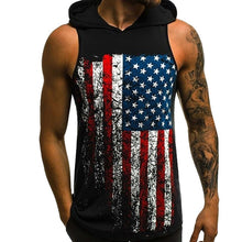 Load image into Gallery viewer, Muscle Mens golds Gym Sports Sleeveless Hooded Vest Tank Tops Fitness