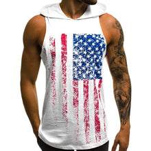 Load image into Gallery viewer, Muscle Mens golds Gym Sports Sleeveless Hooded Vest Tank Tops Fitness