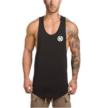 Load image into Gallery viewer, Bodybuilding stringer tank top men fitness shirt