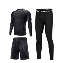 Load image into Gallery viewer, REXCHI Men's Gym Sport Suit Men's Running