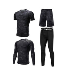 Load image into Gallery viewer, REXCHI Men's Gym Sport Suit Men's Running