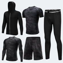 Load image into Gallery viewer, REXCHI Men's Gym Sport Suit Men's Running