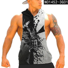 Load image into Gallery viewer, 2019 MUSCLE ALIVE Men Gym Bodybuilding