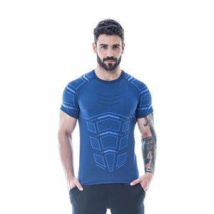 2018 Summer New mens gyms T shirt Crossfit Fitness