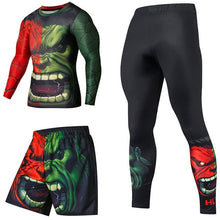 Load image into Gallery viewer, Superhero Compression Running Sets