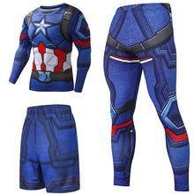 Load image into Gallery viewer, Superhero Compression Running Sets