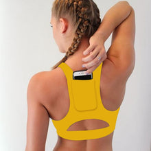 Load image into Gallery viewer, Sports Bra  Phone Pocket Compression Push