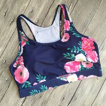 Load image into Gallery viewer, Sports Bra  Phone Pocket Compression Push